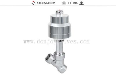 Chine Valve pneumatique de Seat d'angle d'acier inoxydable de Donjoy avec le fil de BSP à vendre