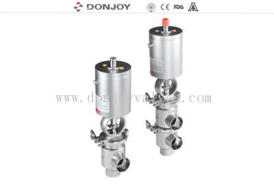 China Donjoy 1/2 inch pneumatic Reversing seat valve with weld end/ 2 way seat valve for sale