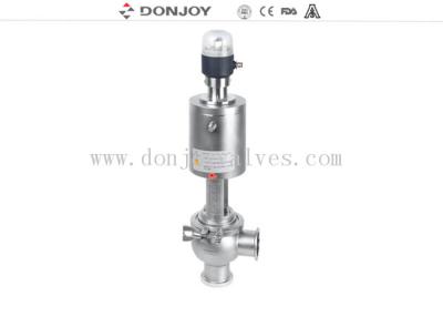 China Aseptic Reversing Seat Valve DN25-DN150 with pneumatic actuator/Over change valve for sale