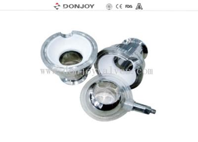 China SS304, DN32 Clamped non-retention ball valve,ISO,SMS BPE Welded Connnection for sale