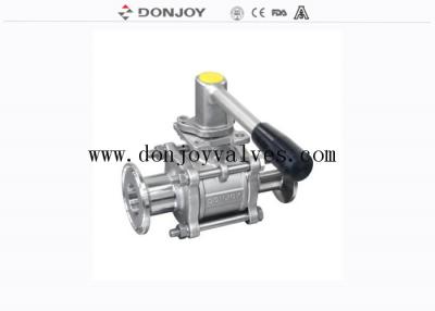 China Pharmaceutical DN25 Non Retention Sanitary Ball Valve for sale