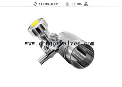 China Donjoy T Type 3 Way Biopharmaceutical Sanitary Diaphragm Valve for sale