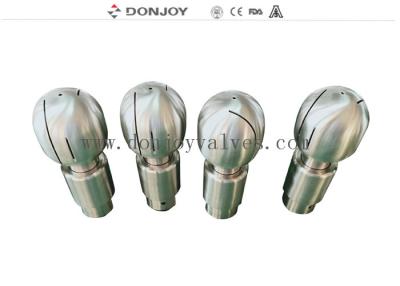 China Bolas rotatorias del espray del tanque de SS316L Elliptial con Pin Connection en venta