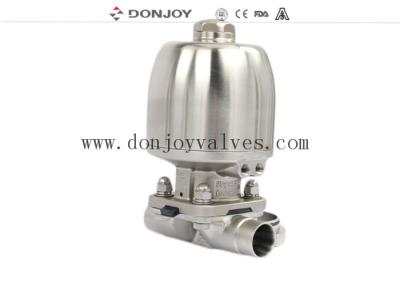 China 3 Ways Sanitary Pneumatic Divert Valves Diversion Control for sale