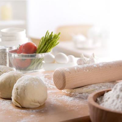 China Sustainable Home Kitchen Rolling Pin For Baking Wooden Rolling Solid Wood Soft Wholesale Pine for sale