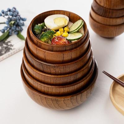 China Wholesale 100% Sustainable Natural Bamboo Fiber Noodle Rolls Reusable Custom Round Bamboo Health Bowl for sale