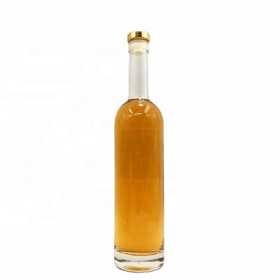 China Beverage costom design 750ml wholesale wine glass bottle for tequila for sale