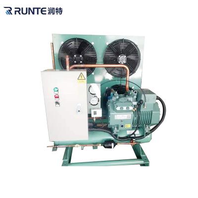 China Restaurant Etc Piston Air Compressor Condensing Unit 12hp 380v for hotels for sale