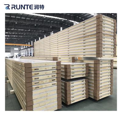 China Contemporary Polyurethane Foam Panels Walk In Cooler Panel For Cold Room for sale