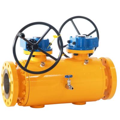 China china general supplier api 6d flanged connection stainless steel ball valve A182 F304 F316 A105 double block and draw off BALL VALVE for sale