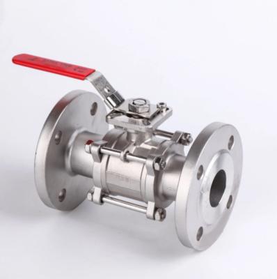 China General 3 Pcs Valve Stainless Steel Valve Three Piece Ball Valve For Beverage Wat for sale