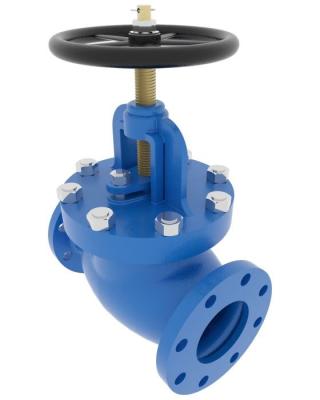 China DIN3202-F1 General MSS-SP-85 Cast Steel Bellows Seals Flanged Globe Valves for sale