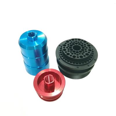 China OEM Aluminum Custom Black Anodized CNC Aluminum Turning Machining Parts for sale