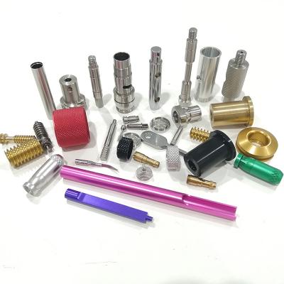 China CNC Machining Rod Aluminum Knurled Aluminum Tube Custom Machining Parts for sale