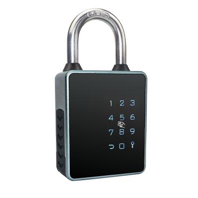 China Aluminum Alloy Top selling New arrival Fingerprint Locks Waterproof IP65 Electronic biometric Password TUYA/TT LOCK Smart Padlock For Luggage for sale