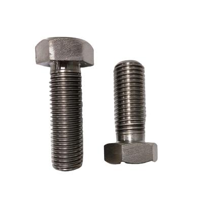 China China Stainless Steel Fasteners High Precision Titanium Stainless Steel Half Thread Hex Bolts for sale