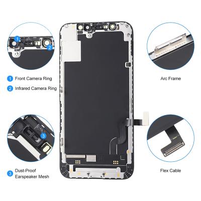 China For iPhone Original LCD Mobile Phone LCD Replacement Replacement LCD for iphone 12 touch screen 12 inch max pro 12mini 6.1.6.7 dislay for sale