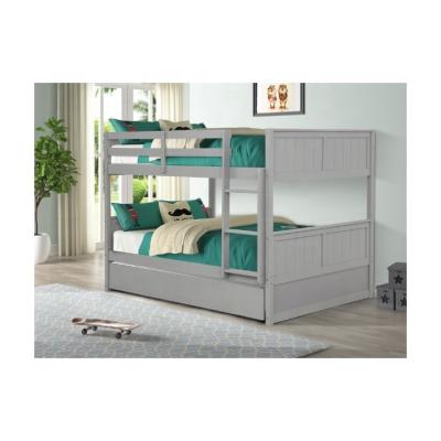 China ODM / OEM Modern Solid Wood Bunk Bed With Caster Bed Frame Bed Room Furniture for sale