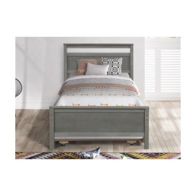 China Craftsman ODM/OEM Twin Bed Frame With Caster Bed Room Furniture for sale