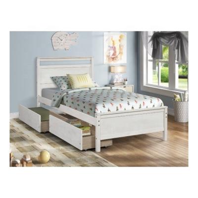 China Craftsman ODM/OEM Twin Bed With Drawers Wooden Bed Frame Bed Room Furniture for sale