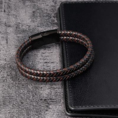 China Casual / Sporty Weave Leather Bracelet For European People Personalized Styles for sale