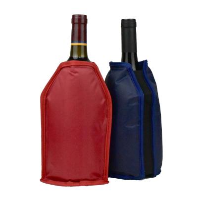 China Waterproof Super Soft High Quality Soft High Quality Cooler Gel Sleeve Wine Beer Cooler Sleeve For Pickup for sale