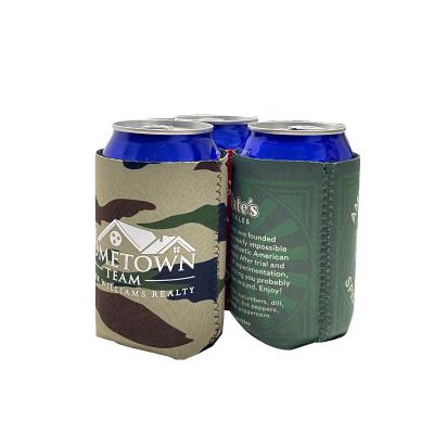 China Good quality durable custom logo holder reusable stubby beer can cooler for wedding for sale