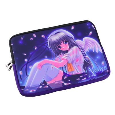 China Popular Smooth Zipper Neoprene Sublimation Laptop Cover Sleeve For Business for sale