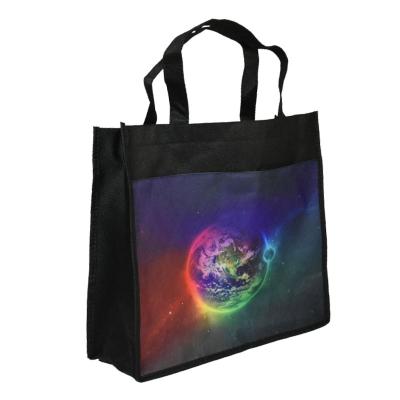 China High Quality Non Woven Handled Bags Unisex Shopping Bag With Logo for sale