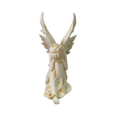 China Worldwide Angel Christmas Decorations Resin Craft Figurine Statue Sculpture Decor Outdoor for sale