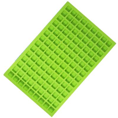 China Viable Wholesale Products Supply Kitchen Instrument Low Carbon Ice Maker Small Ice Cube Trays 160 Grids Food Grade Silicone Ice Tray for sale