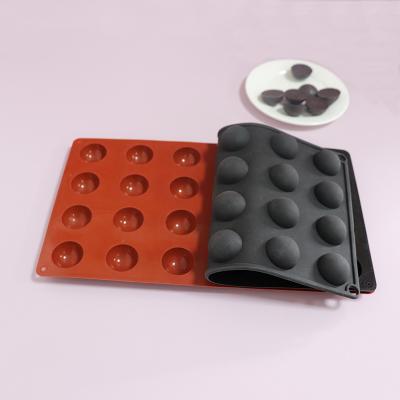 China New arrivals moldes De silicona chocolate mix disposable round shape custom cake mold for sale