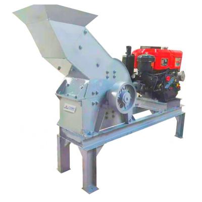 China Simple Structure Manufacturers Direct Selling PC-W400*300 Mini Aggregate Stone Hammer Mill Metal Crusher for sale