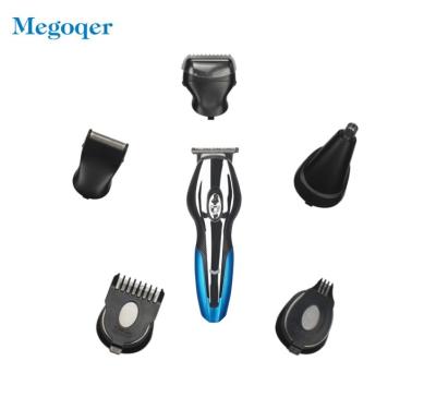 China RV Megoqer CE ROHS Cordless Beard Machine Hair Cutting Machine Trimmer Hair Cutter Trimmer Set for sale