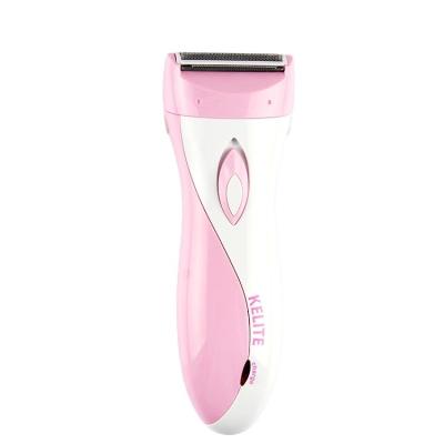 China Hotel wholesale factory price female razors mini hair removal lady rechargeable electric razor sexy pink battery for sale