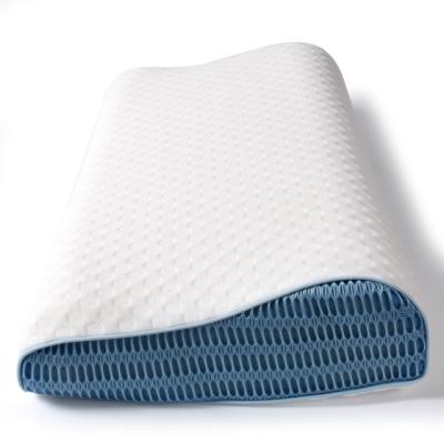 China 100% Polyester Anti-Static Contour Pillow Orthopedic Vertebrae Neck Pillow Anti Snoring Memory Foam Sleep Bed Pillow for sale