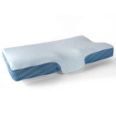 China Wholesale Anti Dust Mite Pain Relief Cervical Contour Rest Sleep Memory Foam Orthopedic Neck Pillow for sale