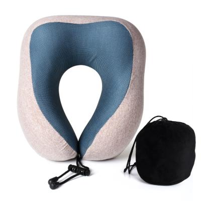 China New Design Airplane Neck Rest Cushion Adjustable Travel Anti-static U Shape Pillow Memory Foam Travel Neck Pillow for sale