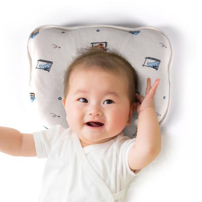 China 1-12 Months Baby Anti-static 100% Cotton Newborns Shaping Pillow Memory Foam Pillow For Baby for sale