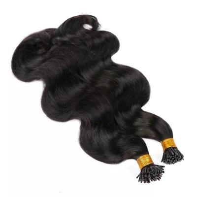 China 100% Remy Virgin Brazilian Hair Itip Curly Double Curl Human Hair Extensions for sale