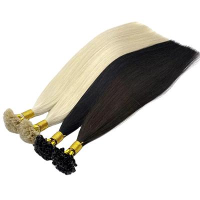 China Curly Flat Hair/Utip/Itip/Ytip/Brazilian Hair/Utip/Itip/Ytip/Brazilian Long Straight Hair Tip Loop Ponytail Braid Cuticle Aligned Keratin Prebonded Hair Extension for sale