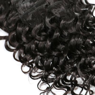 China High Quality Unprocessed Curly Loop Hair Dealer Extensions Cut Long Lasting Wholesale 100% Human Remy Hair for sale