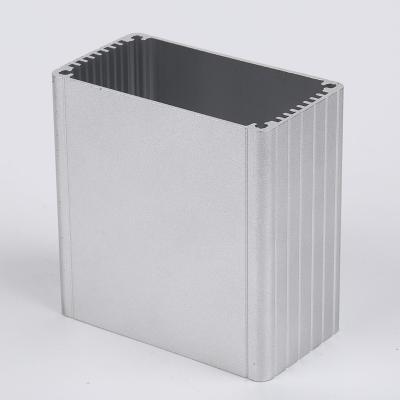 China According to customer aluminum extrusion enclosure housing shell box, AL6000 series aluminum extrusion radiator can be OEM for sale