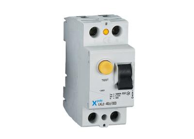 China 2P 4P Electrical ELCB RCD Circuit Breaker Control Switch 63A 30mA F7 PFIM for sale