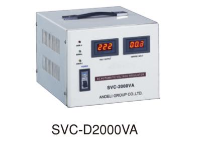 China estabilizador da tensão AC 3P completamente automático com exposição de diodo emissor de luz SVC-500VA 5000VA 10000VA à venda