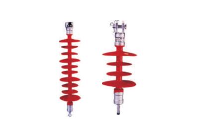 China HV Lightning Surge Arrester , Polymer Suspension Insulators 10KV 35KV 66KV 110KV for sale