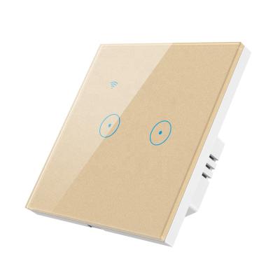 China ABS+PC Wi-Fi Universal Smart Lamp Switch India 220v Wifi Switch 2 Band Wifi Switch for sale