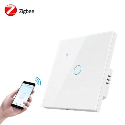 China Wholesale Smart Home Switch Manufacturer ABS Zigbee Touch Switch for sale