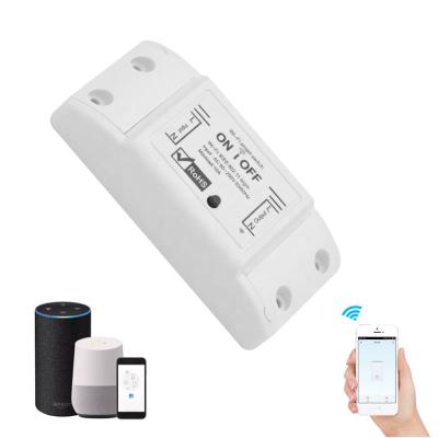 China ABS+PC Tuya APP Google Alexa Approved Smart Switch wifi voice remote control for sale