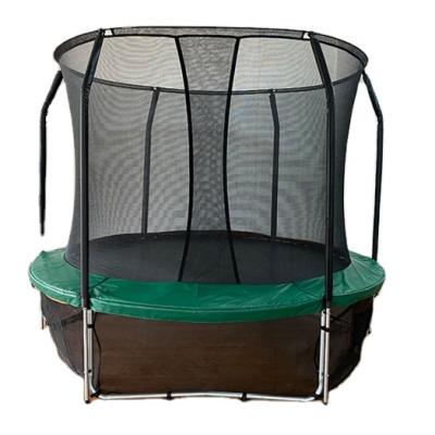 China With protective net Big Trampoline With Enclosure Net For Outdoor Fitness With Safety Net and ladder for sale